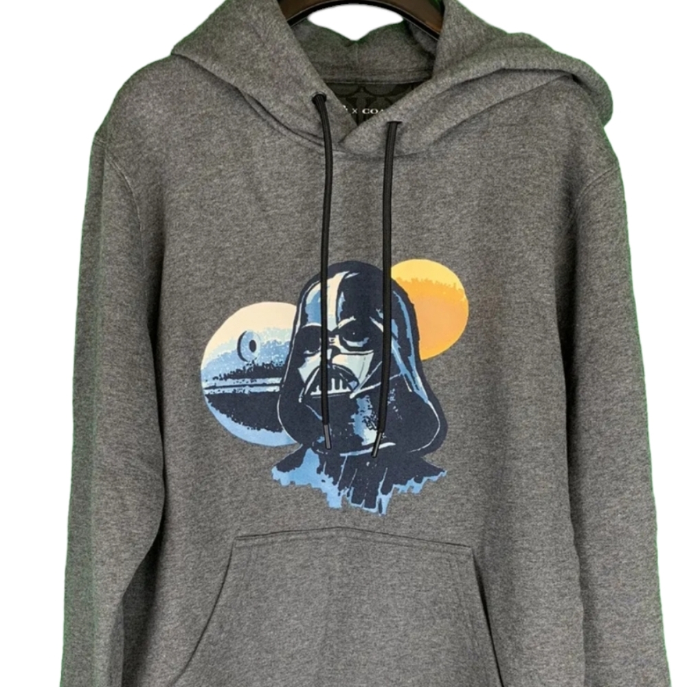 NWT COACH STAR WARS HOODIE DARTH VADER S, MEDIUM